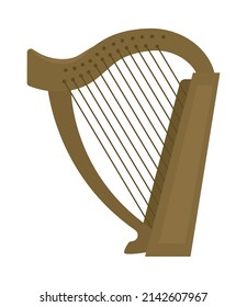 harp icon on white background