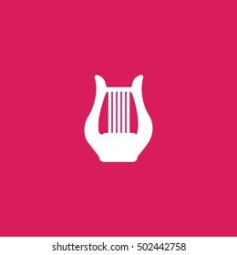 harp icon. harp sign