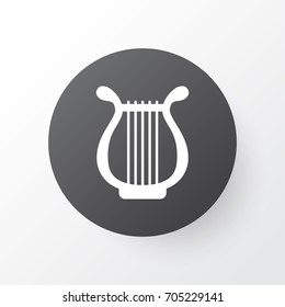 Harp Icon Symbol. Premium Quality Isolated Lyre Element In Trendy Style.