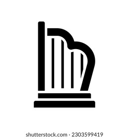 harp icon for your website design, logo, app, UI.
