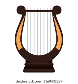 harp music instrument icon