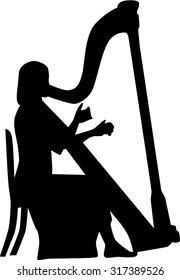 Harp player