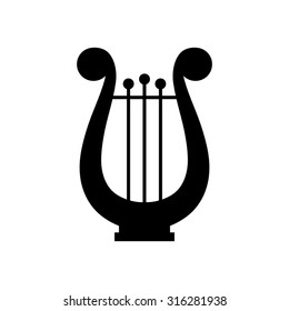 harp - vector icon