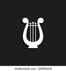 harp - vector icon