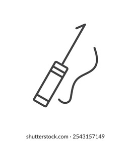 Harpoon icon set. vector illustration.