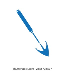 Harpoon icon Thin line illustration set