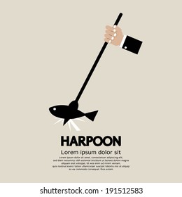 Harpoon Vector Illustration
