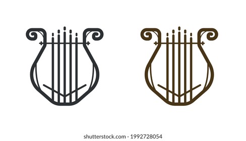 Harps icon for playing music.