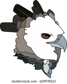 Harpy Eagle Vector