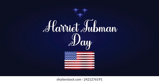 Harriet Tubman Day Textgrafik Design