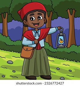 Harriet Tubman de la caricatura de Colores de Junetne