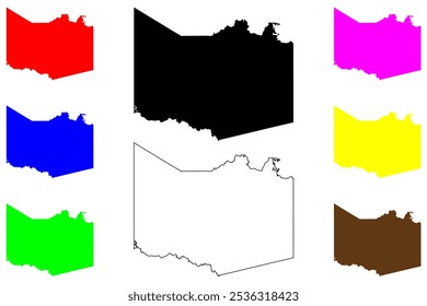 Harrison County, Texas (Counties in Texas, United States of America,USA, U.S., US) map vector illustration, scribble sketch Harrison map