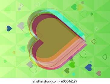 hart art background
