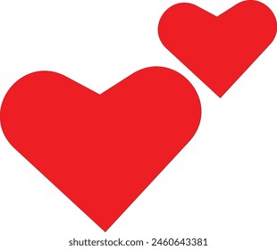 Hart icon, love icon design eps 10.