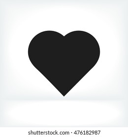 hart icon, vector best flat icon, EPS