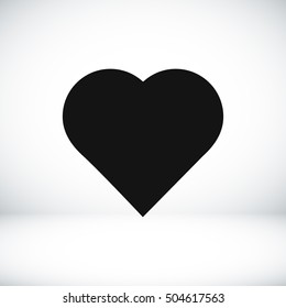 hart icon, vector best flat icon, EPS