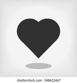 hart icon, vector best flat icon, EPS