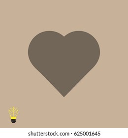hart icon, vector best flat icon, EPS