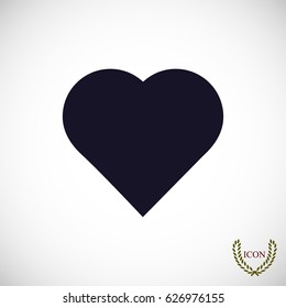 hart icon, vector best flat icon, EPS