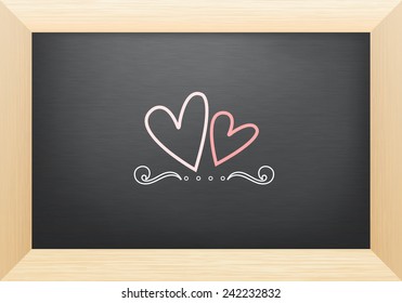 Barre sur tableau