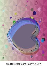 hart pattern background