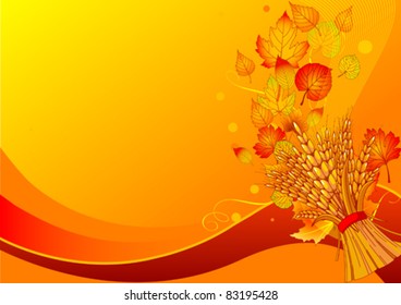 Harvest background with place for your text