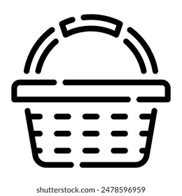 Harvest Basket icon for web, app, infographic etc