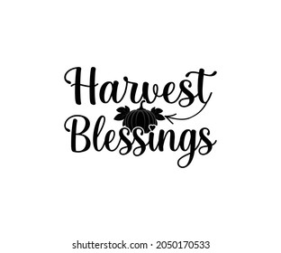 Harvest Blessings thanksgiving day t-shirt