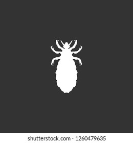 harvest bug icon vector. harvest bug sign on black background. harvest bug icon for web and app