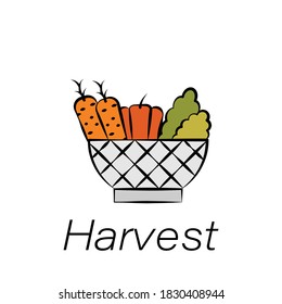 harvest hand draw icon. Element of farming illustration icons. Signs and symbols can be used for web, logo, mobile app, UI, UX