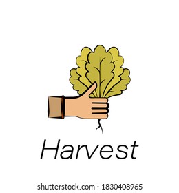 harvest hand draw icon. Element of farming illustration icons. Signs and symbols can be used for web, logo, mobile app, UI, UX