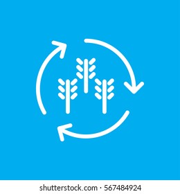 harvest icon illustration isolated vector