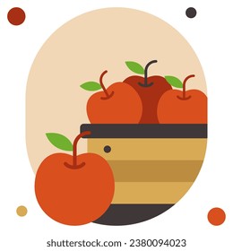 Harvest icon illustration, for uiux, web, app, infographic, etc