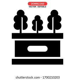 harvest icon or logo isolated sign symbol vector illustration - high quality black style vector icons
