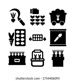 harvest icon or logo isolated sign symbol vector illustration - Collection of high quality black style vector icons
