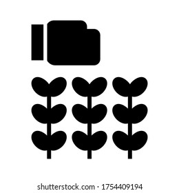 harvest icon or logo isolated sign symbol vector illustration - high quality black style vector icons
