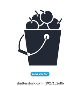 harvest icon. harvest symbol template for graphic and web design collection logo vector illustration