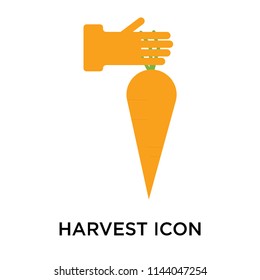 Harvest icon vector isolated on white background for your web and mobile app design, Harvest logo concept