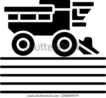 Harvest Line vector Icon Design