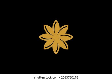 Harvest logo design vector. Leaf circle abstract design for agriculture company.