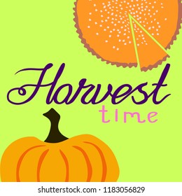 harvest pumpkin pie