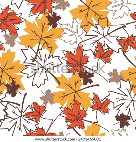Image, Stock Photo A fresh ornamental maple leaf