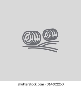 harvest straw icon