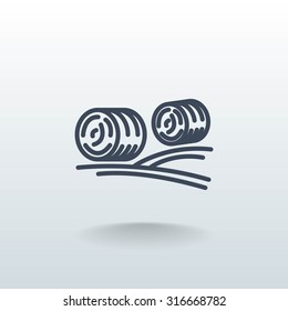 harvest straw icon