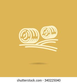 harvest straw icon