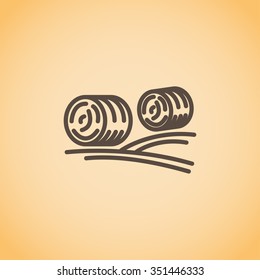 harvest straw icon