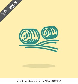 harvest straw icon