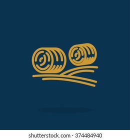 harvest straw icon