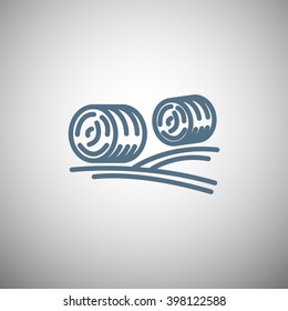 harvest straw icon
