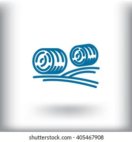 harvest straw icon